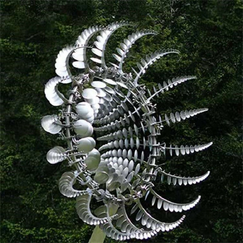 Éolienne Kinetic Métal Anti-Rouille Jardin