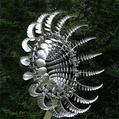 Éolienne Kinetic Métal Anti-Rouille Jardin